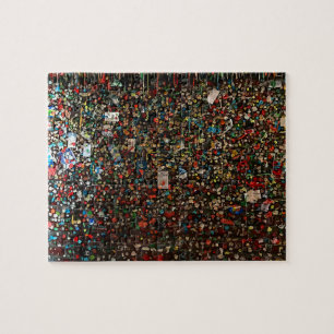 Seattle Gum Wall #4 Jigsaw Puzzle