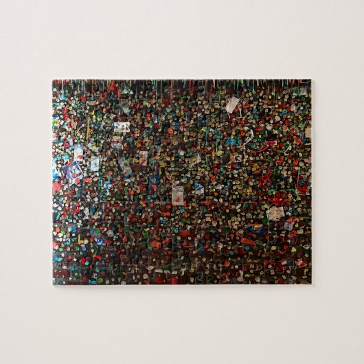 Seattle Gum Wall #4 Jigsaw Puzzle (Horizontal)