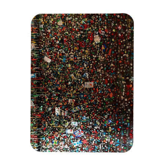 Seattle Gum Wall #4 Magnet (Vertikal)