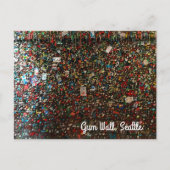 Seattle Gum Wall #4 Postkarte (Vorderseite)