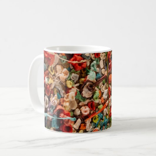 Seattle Gum Wall Kaffeetasse (Vorderseite Links)