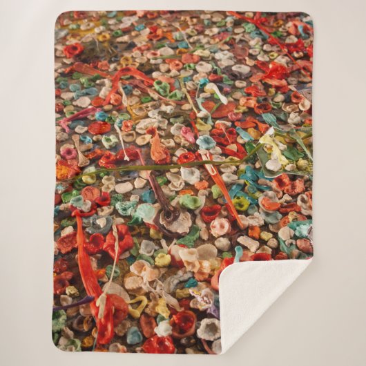 Seattle Gum Wall Sherpadecke (Vorderseite)