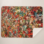 Seattle Gum Wall Sherpadecke (Vorderseite (Horizontal))
