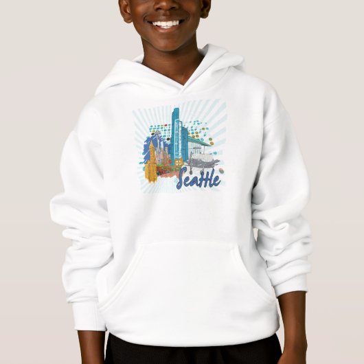 Seattle Hoodie (Vorderseite)