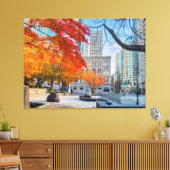 Seattle im Herbst Leinwanddruck (Insitu (Wohnzimmer))