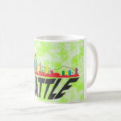 Seattle Kaffeetasse (VorderseiteRechts)