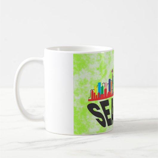 Seattle Kaffeetasse (Links)