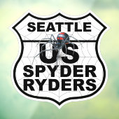 Seattle Kapitel - Aufkleber Kapitel Logo (Blatt 3)