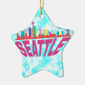 Seattle Keramik Ornament (Links)