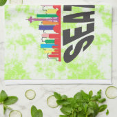 Seattle Küchentuch (Gefaltet)