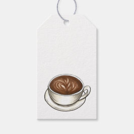 Seattle Latte Coffee Cup Latte Cappuccino Barista Geschenkanhänger