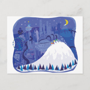 Seattle leere Weihnachtskarte, Kissen, T-Shirts Feiertagspostkarte