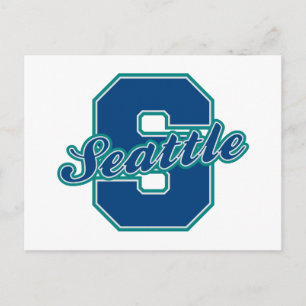 Seattle Letter Postkarte