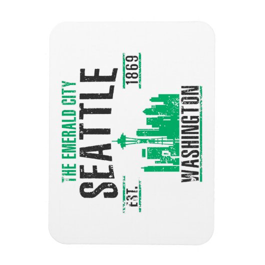 Seattle Magnet (Vertikal)