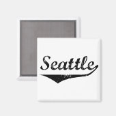 Seattle Magnet (Vorderseite/Rückseite)