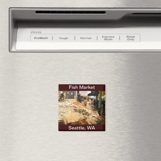 Seattle Market Magnet (In Situ (Geschirrspüler))