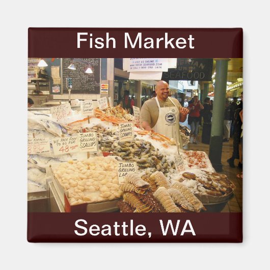 Seattle Market Magnet (Vorne)