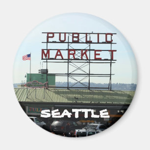 Seattle-Markt-Magnet Magnet