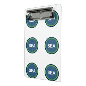 Seattle Mini Clipboard Klemmbrett (Gewinkelt2)