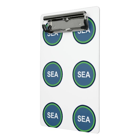 Seattle Mini Clipboard Klemmbrett (Gewinkelt2)