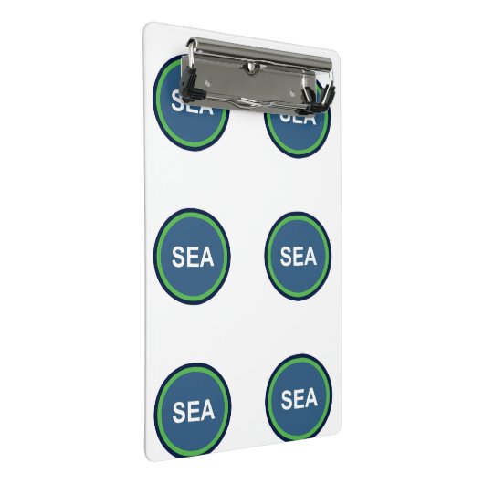 Seattle Mini Clipboard Mini Klemmbrett (Schrägansicht)