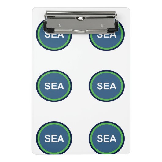 Seattle Mini Clipboard Mini Klemmbrett (Vorderseite)