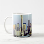 Seattle mit dem Mount Rainier, Washington-Staat, Kaffeetasse (Links)