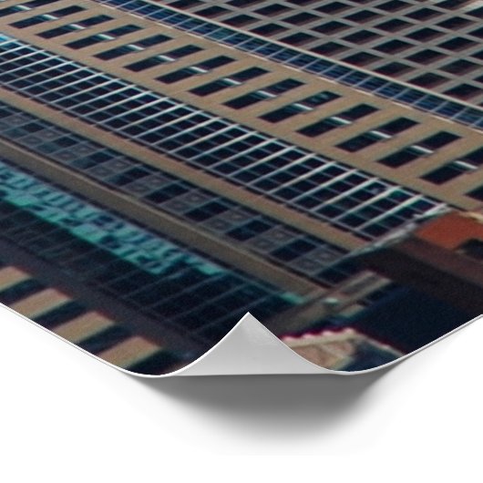 Seattle mit Mount Rainier Fotografie Poster (Ecke)