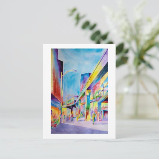 Seattle Monorail Postcard Postkarte (Stehend Vorderseite)