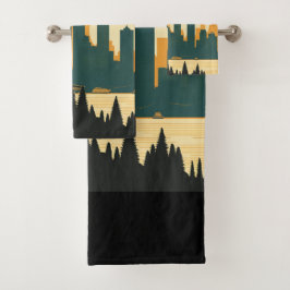 SEATTLE Nr. 1 Badhandtuch Set