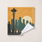 SEATTLE Nr. 1 Badhandtuch Set (Waschlappen)