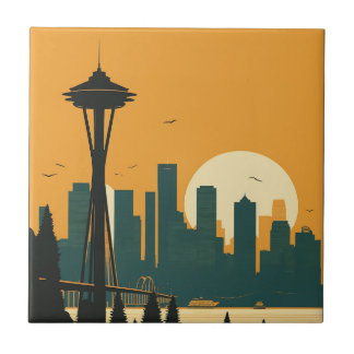 SEATTLE Nr. 1 Fliese
