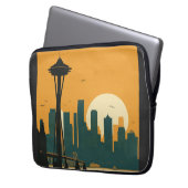 SEATTLE Nr. 1 Laptopschutzhülle (Vorderseite Links)