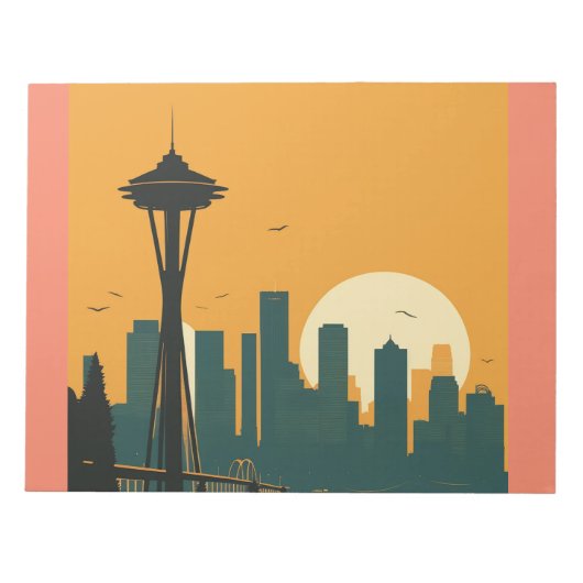 SEATTLE Nr. 1 Notizblock (Vorderseite)