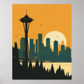 SEATTLE Nr. 1 Poster (Vorne)