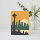 SEATTLE Nr. 1 Postkarte (Stehend Vorderseite)