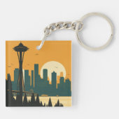 SEATTLE Nr. 1 Schlüsselanhänger (Rückseite)