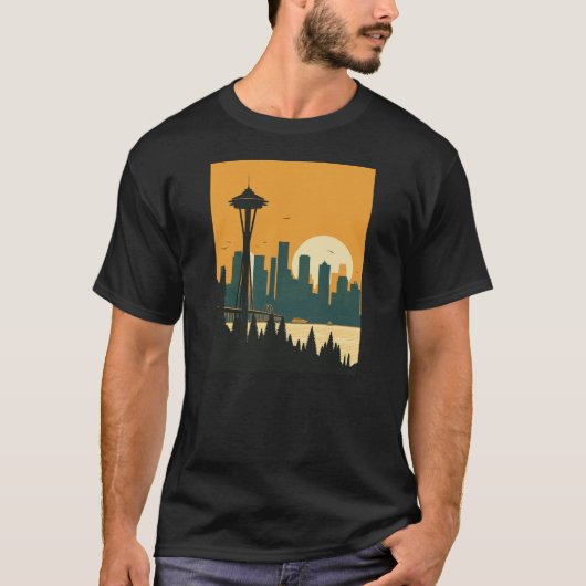 SEATTLE Nr. 1 T-Shirt (Vorderseite)