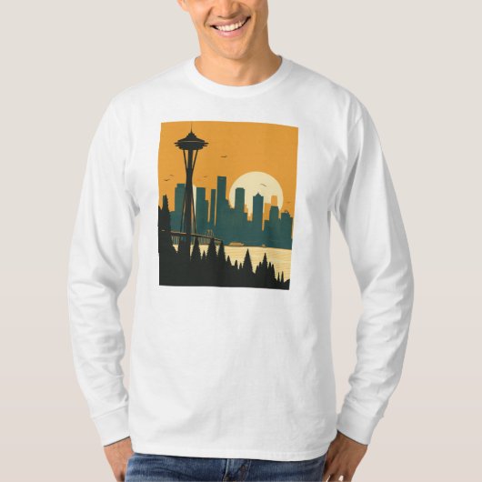 SEATTLE Nr. 1 T-Shirt (Vorderseite)