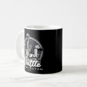 Seattle Pacific Northwest Emerald City Space-Needl Kaffeetasse (Vorderseite Links)