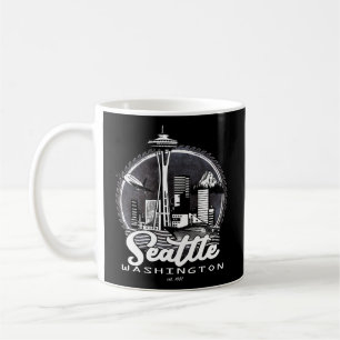Seattle Pacific Northwest Emerald City Space-Needl Kaffeetasse