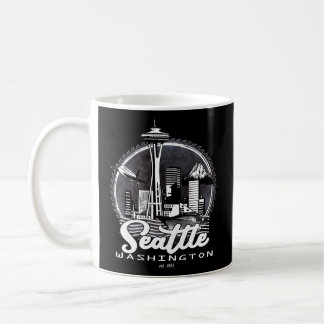 Seattle Pacific Northwest Emerald City Space-Needl Kaffeetasse