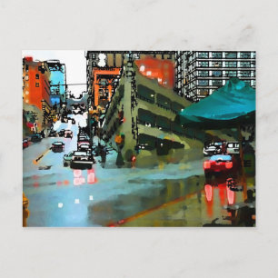 Seattle Parkgarage Postkarte