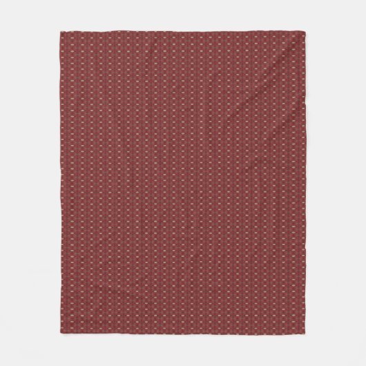 Seattle Pattern Fleece-Decke Fleecedecke (Vorderseite)