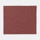 Seattle Pattern Fleece-Decke Fleecedecke (Vorderseite (Horizontal))