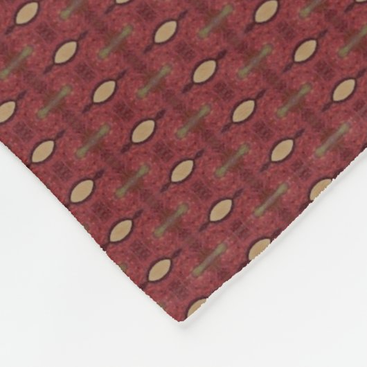Seattle Pattern Fleece-Decke Fleecedecke (Ecke)
