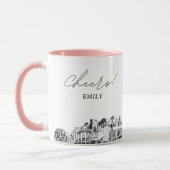 Seattle Personalisiert Wedding Coffee Tasse (Links)