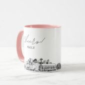 Seattle Personalisiert Wedding Coffee Tasse (Vorderseite Links)