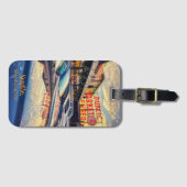 Seattle Pike Market at Sunset Gepäckanhänger (Vorderseite (Horizontal))