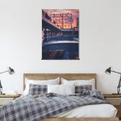 Seattle Pike Market Centre Leinwanddruck (Insitu (Schlafzimmer))